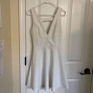Charlotte Russe white mini dress
